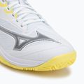 Кросівки для паделю жіночі Mizuno Wave Exceed Court Padel W white/black send/lemon tonic 7