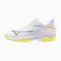 Кросівки для паделю жіночі Mizuno Wave Exceed Court Padel W white/black send/lemon tonic 8