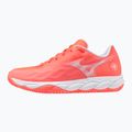 Кросівки тенісні жіночі Mizuno Wave Enforce Court CC W calypso coral/white/barely pink 8