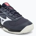 Кросівки тенісні Mizuno Break Shot 5 CC odyssey gray/white/blue granite 7
