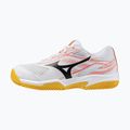 Кросівки тенісні дитячі Mizuno Break Shot 5 Jr CC white/calypso coral/citrus 8