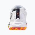 Кросівки для бадмінтону Mizuno Wave Claw 3 white/citrus/calypso coral 10