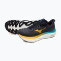 Кросівки для бігу чоловічі Mizuno Wave Sky 9 baritone blue/citrus/capri breeze 7