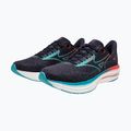Кросівки для бігу чоловічі Mizuno Wave Rider 29 odyssey gray/Ccapri breeze/calypso coral 8