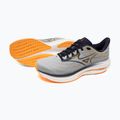 Кросівки для бігу чоловічі Mizuno Wave Rider 29 harbor mist/baritone blue/tang orange 14