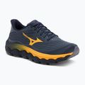 Кросівки для бігу чоловічі Mizuno Wave Horizon 8 blue granite/citrus/baritone blue