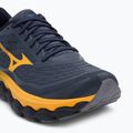 Кросівки для бігу чоловічі Mizuno Wave Horizon 8 blue granite/citrus/baritone blue 7
