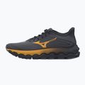 Кросівки для бігу чоловічі Mizuno Wave Horizon 8 blue granite/citrus/baritone blue