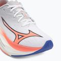 Кросівки для бігу жіночі Mizuno Wave Rebellion Flash 3 white/striking coral/iris bloom 7