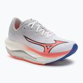 Кросівки для бігу жіночі Mizuno Wave Rebellion Flash 3 white/striking coral/iris bloom