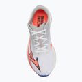 Кросівки для бігу жіночі Mizuno Wave Rebellion Flash 3 white/striking coral/iris bloom 5