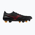 Кросівки футбольні чоловічі Mizuno Morelia Neo IV Beta Elite Mix SG black/morelia 40th red/black
