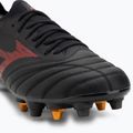 Кросівки футбольні чоловічі Mizuno Morelia Neo IV Beta Elite Mix SG black/morelia 40th red/black 7