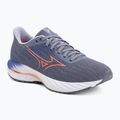 Кросівки для бігу жіночі Mizuno Wave Inspire 21 blue granite/striking coral/irisbloom