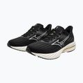 Кросівки для бігу жіночі Mizuno Wave Inspire 21 black/white/vibrant yellow 8
