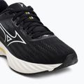 Кросівки для бігу жіночі Mizuno Wave Inspire 21 black/white/vibrant yellow 7