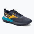 Кросівки для бігу чоловічі Mizuno Wave Ibuki 5 GTX odyssey gray/citrus/baritone blue