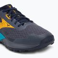 Кросівки для бігу чоловічі Mizuno Wave Ibuki 5 GTX odyssey gray/citrus/baritone blue 7