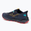 Кросівки для бігу чоловічі Mizuno Wave Daichi 9 baritone blue/citrus/fiery coral 2 3