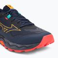 Кросівки для бігу чоловічі Mizuno Wave Daichi 9 baritone blue/citrus/fiery coral 2 7