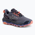 Кросівки для бігу жіночі Mizuno Wave Mujin 11 blue granite/silver/striking coral