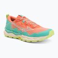 Кросівки для бігу жіночі Mizuno Wave Daichi 9 fresh salmon/white/sharp green