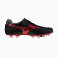 Кросівки футбольні чоловічі Mizuno Morelia II Elite FG black/morelia 40th red/black sand 9