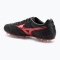 Кросівки футбольні чоловічі Mizuno Morelia II Elite FG black/morelia 40th red/black sand 3