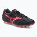 Кросівки футбольні чоловічі Mizuno Morelia II Pro FG black/morelia 40th red/black sand