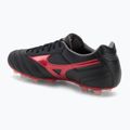 Кросівки футбольні чоловічі Mizuno Morelia II Pro FG black/morelia 40th red/black sand 3