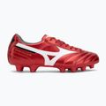 Кросівки футбольні Mizuno Morelia II Club FG morelia 40th red/white/black 2