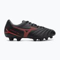 Кросівки футбольні Mizuno Monarcida Neo III Select Md black/morelia 40th red 2
