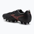 Кросівки футбольні Mizuno Monarcida Neo III Select Md black/morelia 40th red 3