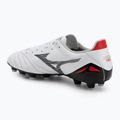 Кросівки футбольні чоловічі Mizuno Morelia Neo IV Pro MD white/black/chinese red 3