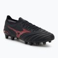 Кросівки футбольні чоловічі Mizuno Morelia Neo IV Β Elite MD black/morelia 40th red/black