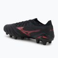 Кросівки футбольні чоловічі Mizuno Morelia Neo IV Β Elite MD black/morelia 40th red/black 3