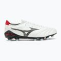 Чоловічі футбольні бутси Mizuno Morelia Neo IV Β Elite MD white/black/Chinese red 2