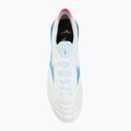 Кросівки футбольні чоловічі Mizuno Morelia Neo IV Β Elite MD white/tanager turquoise/pink tetra 5