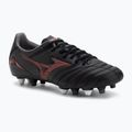 Кросівки футбольні чоловічі Mizuno Morelia Neo IV Pro Mix black/morelia 40th red/black
