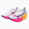 Кросівки для бігу Mizuno Wave Rebellion Pro 3 white/pink tetra/tang orange 8
