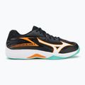 Кросівки волейбольні Mizuno Thunder Blade Z black/tangelo/ice green 2