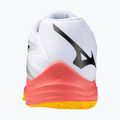 Кросівки волейбольні Mizuno Thunder Blade Z white/fiery coral 2/citrus 3