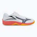 Кросівки волейбольні Mizuno Thunder Blade Z white/fiery coral 2/citrus 2
