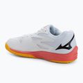 Кросівки волейбольні Mizuno Thunder Blade Z white/fiery coral 2/citrus 3