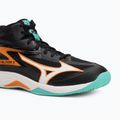 Кросівки волейбольні Mizuno Thunder Blade Z Mid black/tangelo/ice green 7