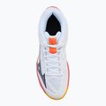 Кросівки волейбольні Mizuno Thunder Blade Z Mid white/fiery coral 2/citrus 5