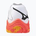 Кросівки волейбольні Mizuno Wave Lightning Z8 white/fiery coral 2/citrus 3