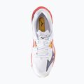Кросівки волейбольні Mizuno Wave Lightning Z8 white/fiery coral 2/citrus 5