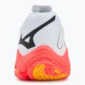 Кросівки волейбольні Mizuno Wave Lightning Z8 white/fiery coral 2/citrus 6