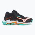 Кросівки волейбольні Mizuno Wave Lightning Z8 Mid black/tangelo/ice green 2